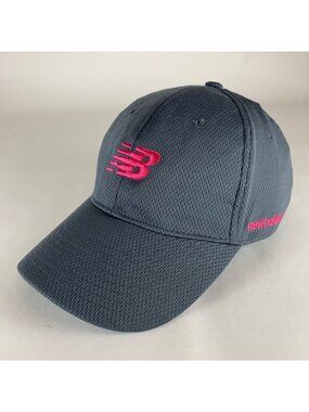 New Balance Unisex Gray Relaxed Fit Athletic Strapback Hat